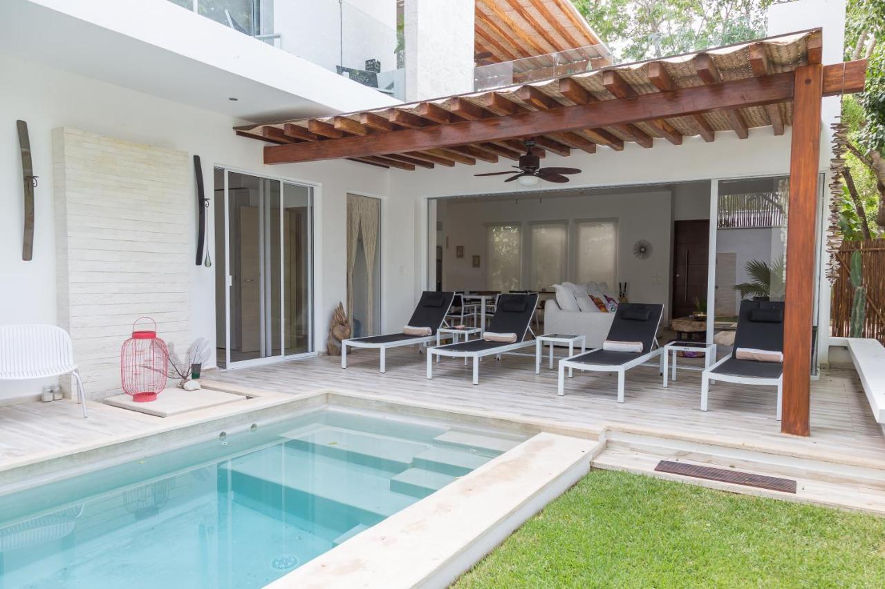 Luxury Private Villas , Private Pool, Private Garden, Jacuzzi, 24Hours Security Tulum Exterior photo